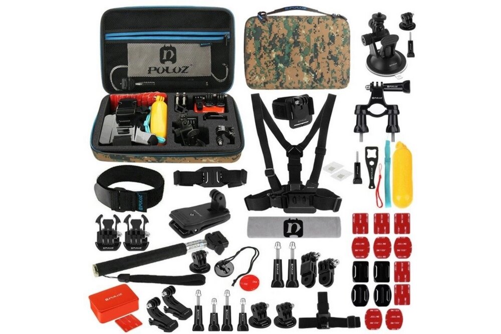Zestaw akcesoriów PULUZ PKT27 kamera gopro uchwyt montaż 