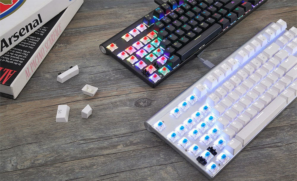 Klawiatura MOTOSPEED CK101 RGB - Stylowy wyglad