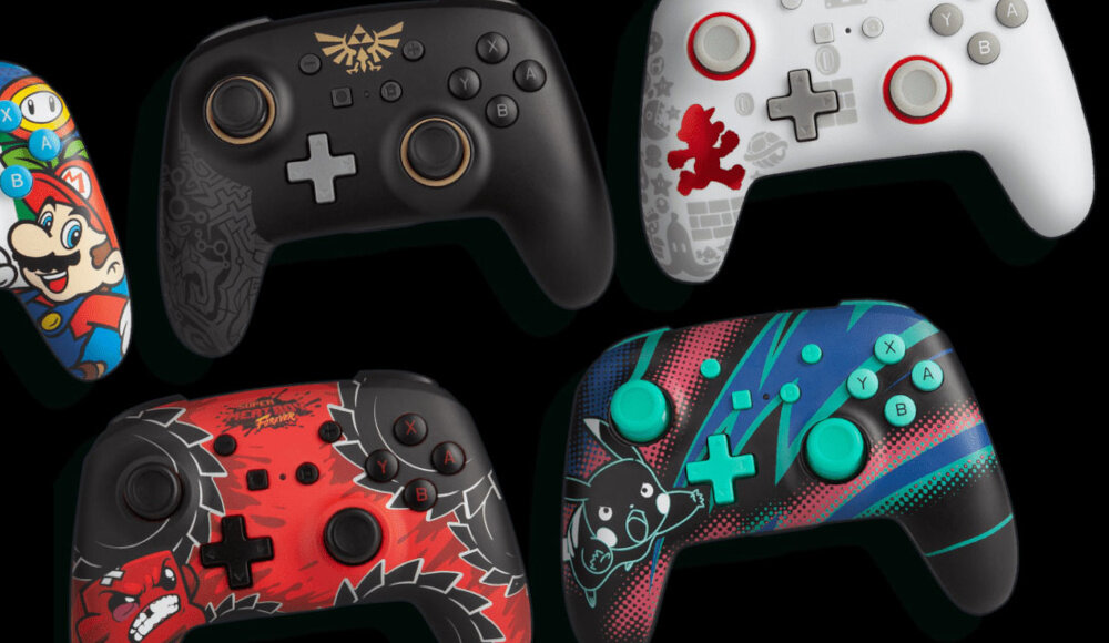 Kontroler POWERA Enhanced wygoda użytkowanie bluetooth  przyciski wersje kolor licencja 