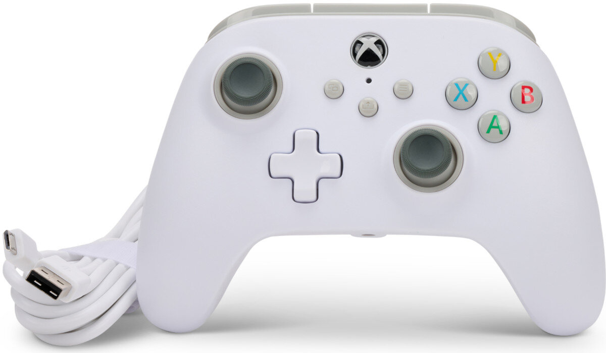 Kontroler POWERA 1519365-01 Bialy kompatybilny z xbox