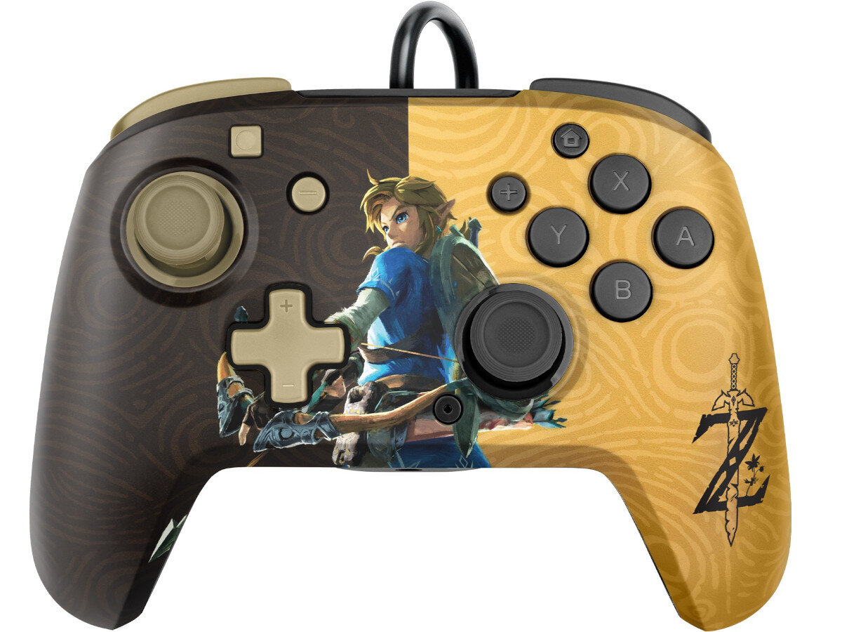 Kontroler PDP Faceoff Deluxe+ Zelda wymienny panel