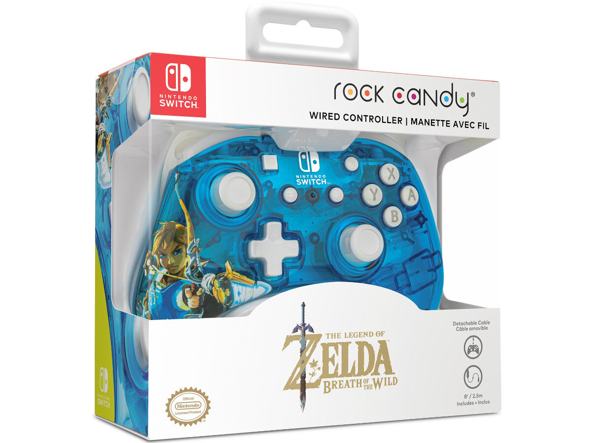 Kontroler PDP Rock Candy Mini Zelda zawartosc opakowania