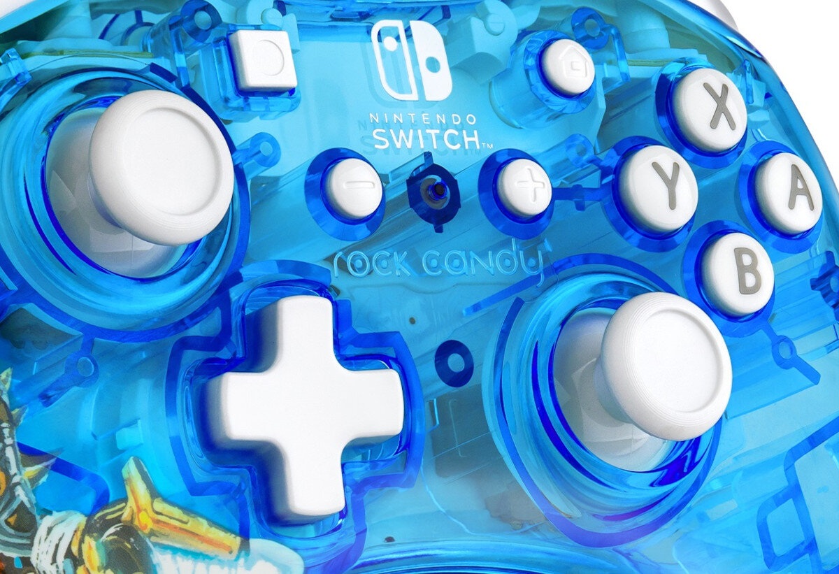 Kontroler PDP Rock Candy Mini Zelda wygodny w uzytkowaniu