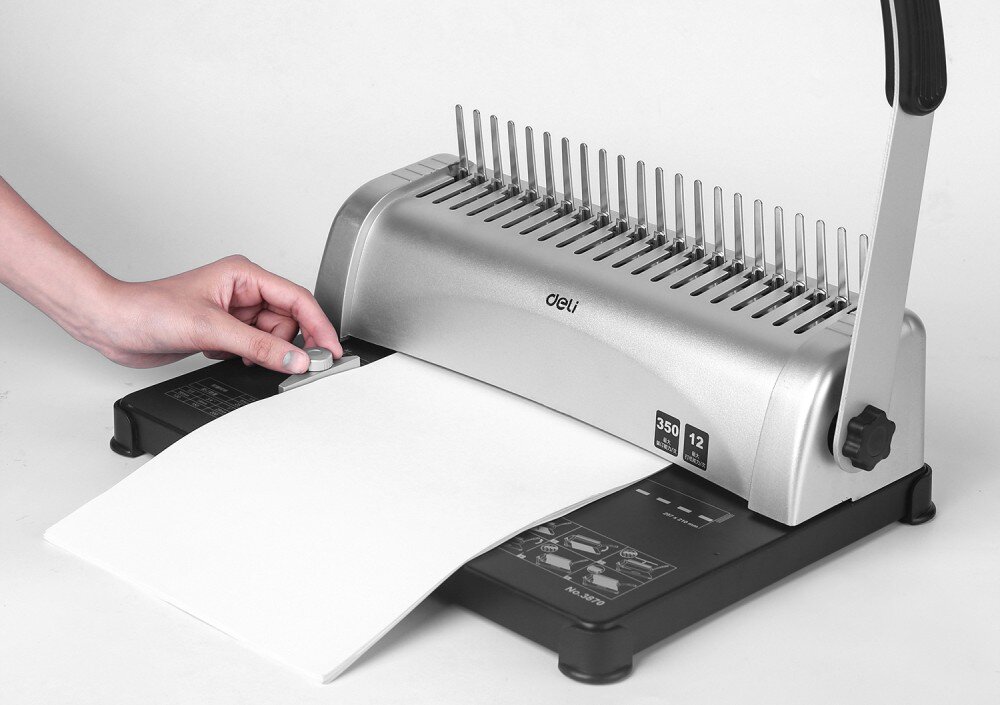 Bindownica DELI E3870 bindowanie przeznaczenie działanie