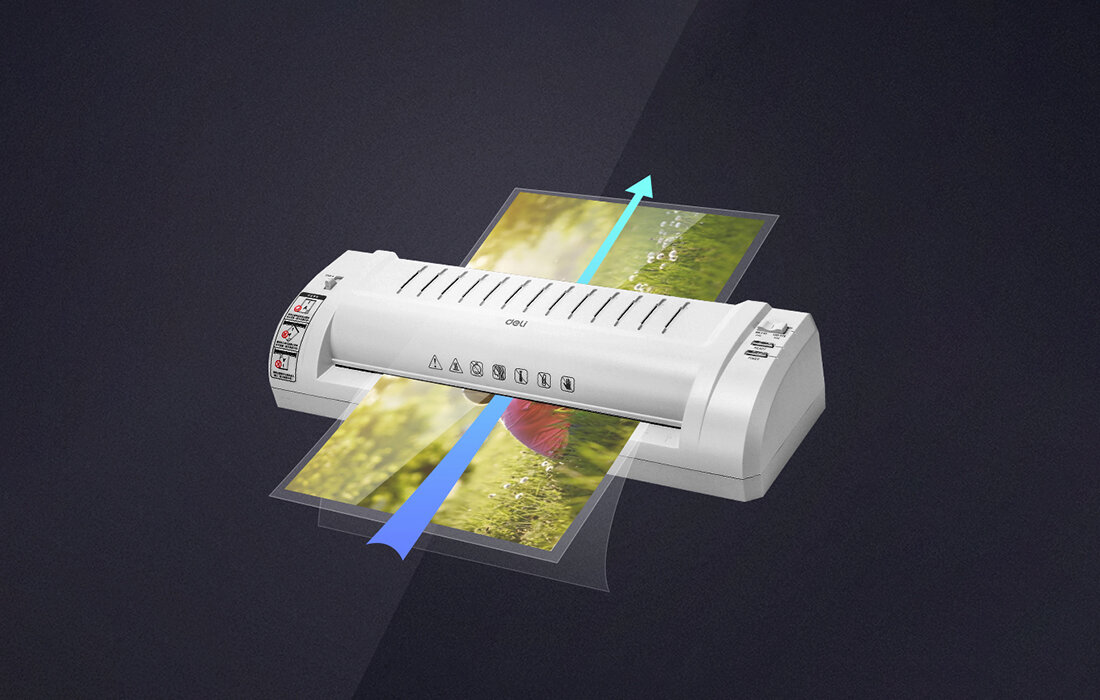 Laminator DELI E3894-EU Zabezpiecz swoje dokumenty