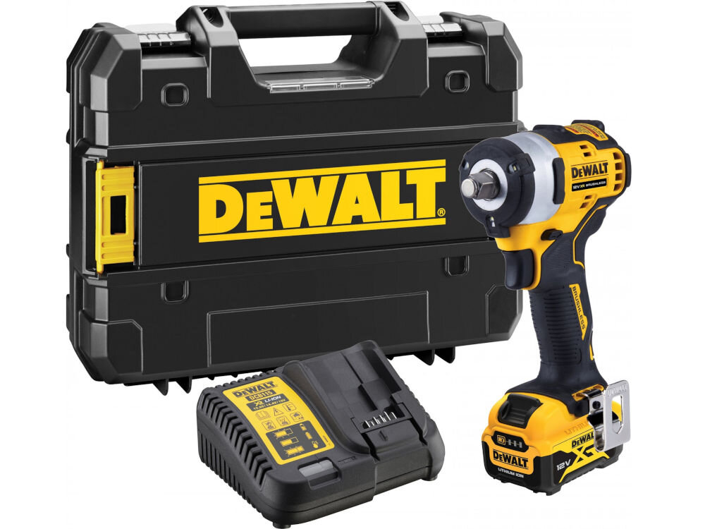 Klucz udarowy DEWALT DCF901P1 elementy opakowanie zestaw