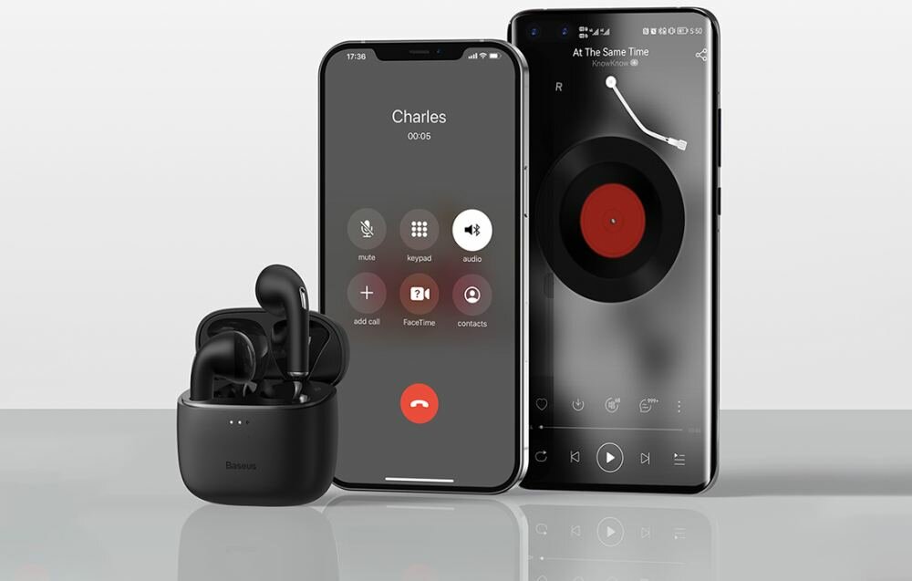 Słuchawki douszne BASEUS Bowie E8 aplikacja lokalizacja