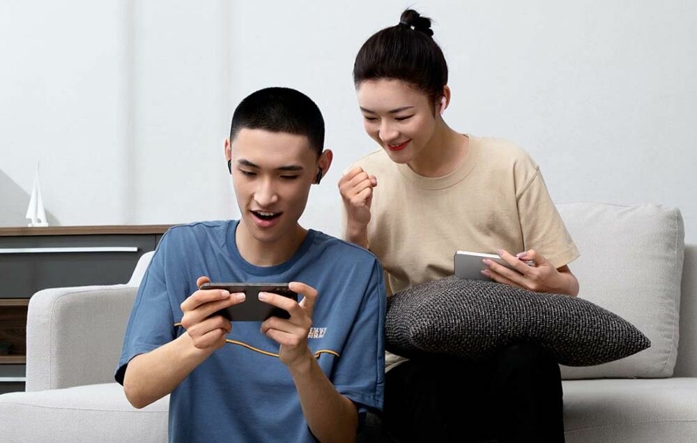 Słuchawki douszne BASEUS Bowie E8 tryb gry 