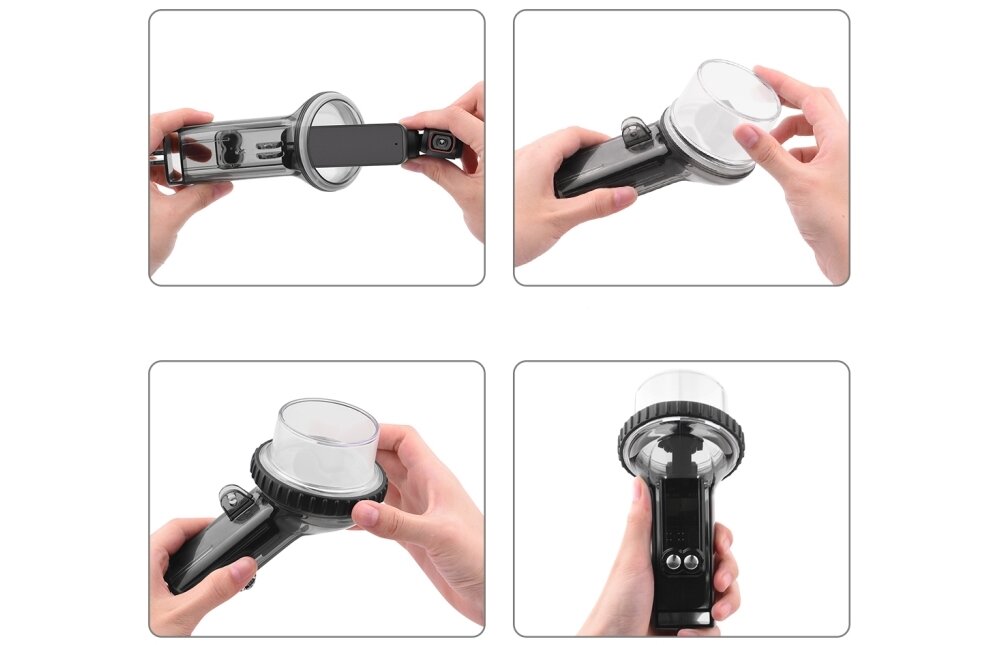 Obudowa wodoszczelna PULUZ do Dji Osmo Pocket 2 kamera montaż nagrywanie ochrona sport