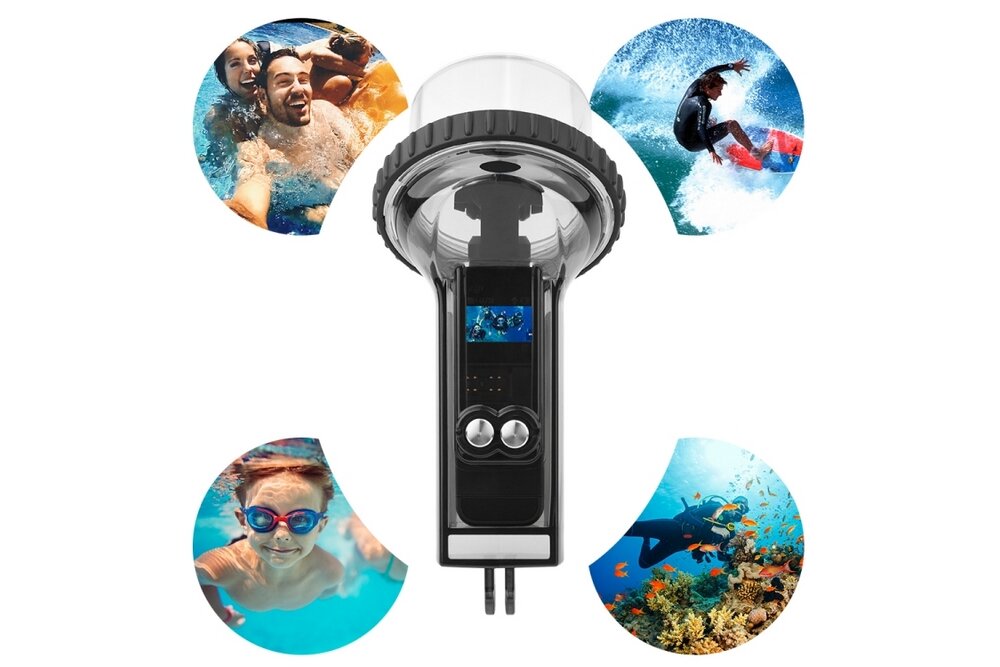 Obudowa wodoszczelna PULUZ do Dji Osmo Pocket 2 kamera montaż nagrywanie ochrona sport