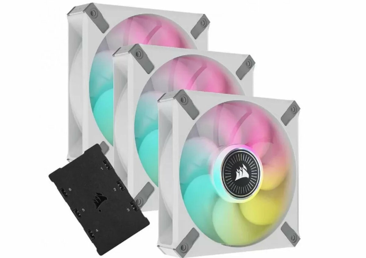 CORSAIR-ML120-Elite-Bialy-kontroler