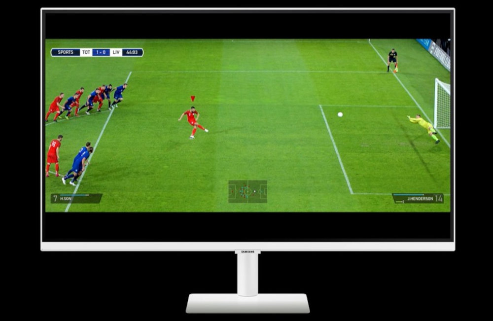 Monitor SAMSUNG LS32AM703UUXEN 32 3840x2160px odkryj najdrobniejsze szczegoly w grach