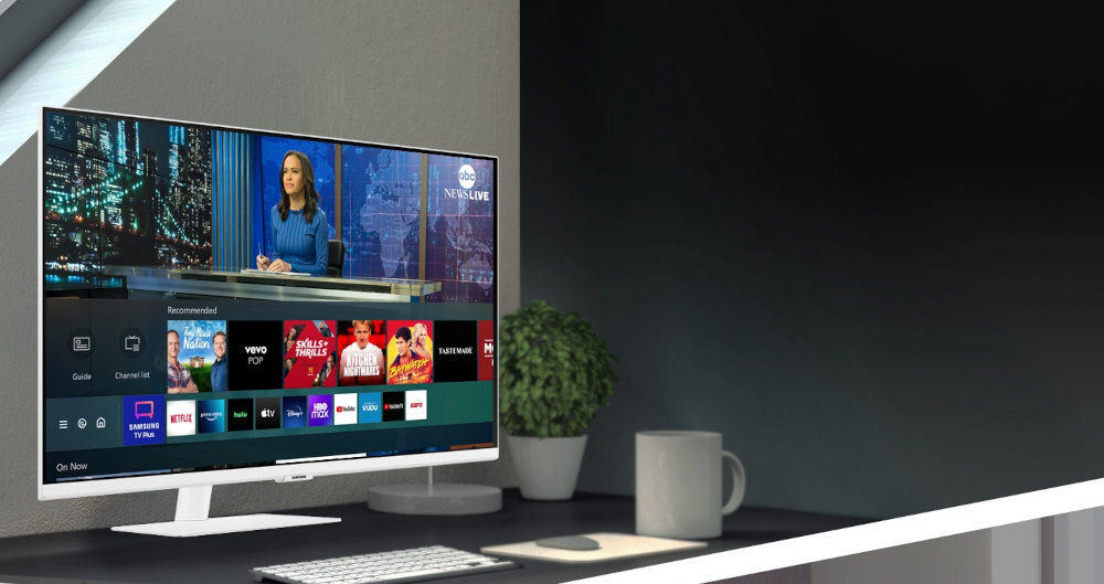 Monitor SAMSUNG LS32AM703UUXEN 32 3840x2160px swiat rozrywki