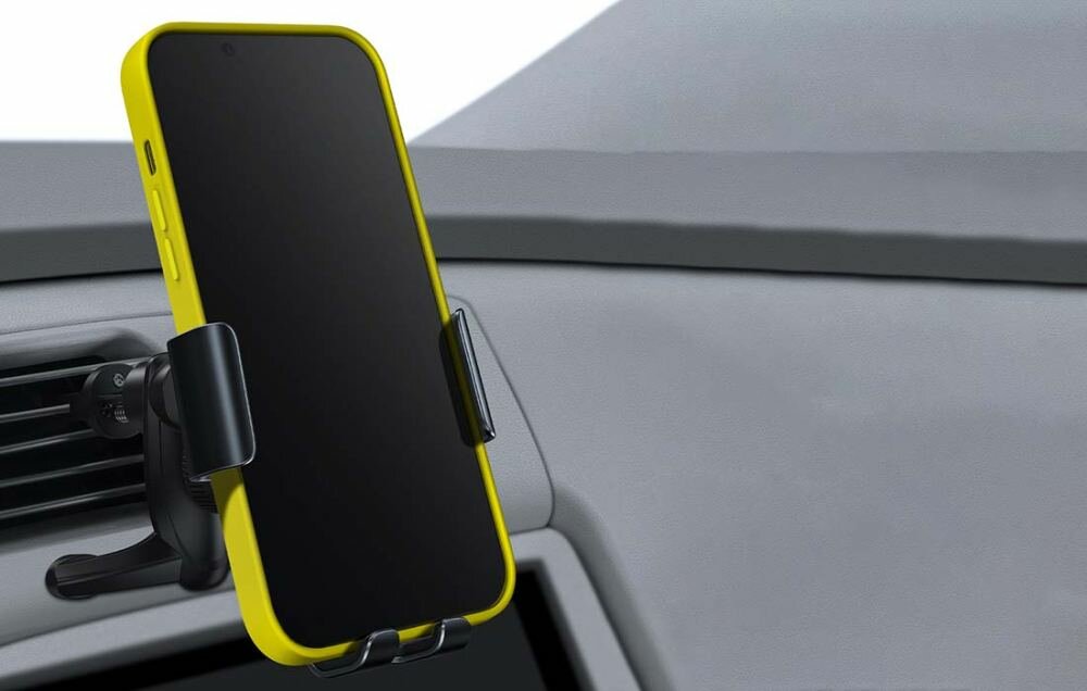 Uchwyt na telefon BASEUS Smart Solat SUZG000001 Czarny zaprojektowany stabilny podkladki