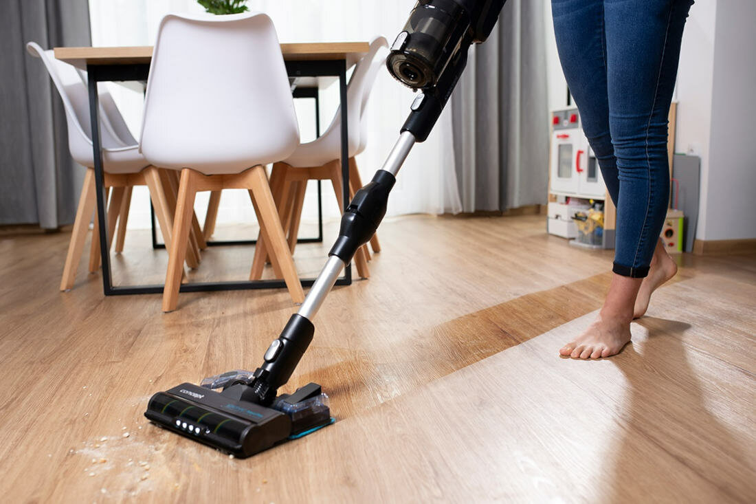 Odkurzacz CONCEPT Iconic Aqua Flex VP6200 uzytkowanie mop mycie odkurzanie