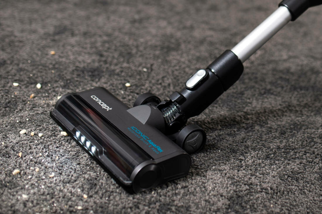 Odkurzacz CONCEPT Iconic Aqua Flex VP6200 Dysza podlogowa z napedem podlogowym z 2 szczotkami