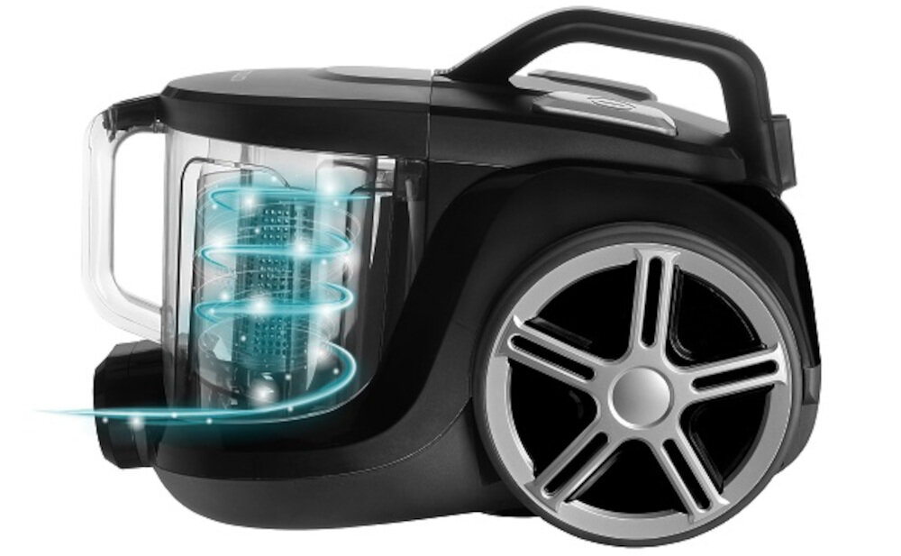 Odkurzacz CONCEPT Serious VP5132 System cyklonowy efekty powierzchnia podłogi czystosc