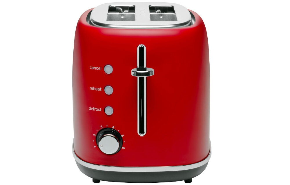 Toster CONCEPT Retrosign TE2062 Czerwony Automatyczne wylaczanie tostera