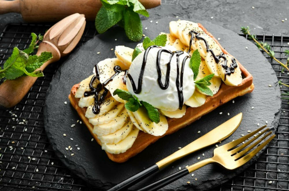 Gofrownica CONCEPT VF-3050 Czarno-szary pysznie szybko