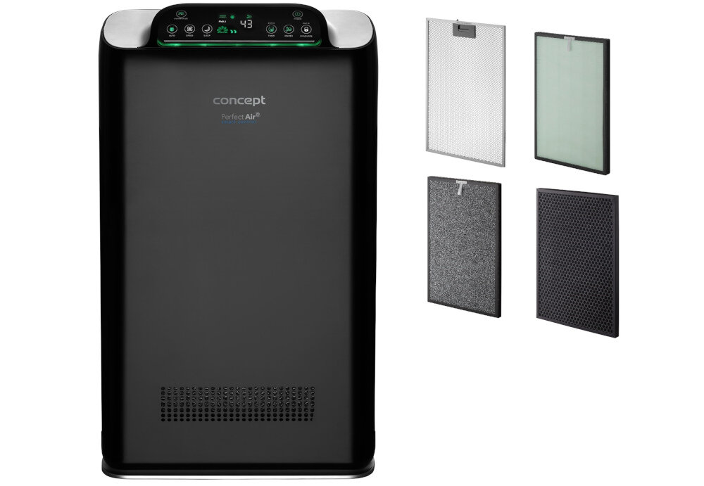 Oczyszczacz powietrza CONCEPT CA2000 Perfect Air Smart Precyzyjny system filtracji