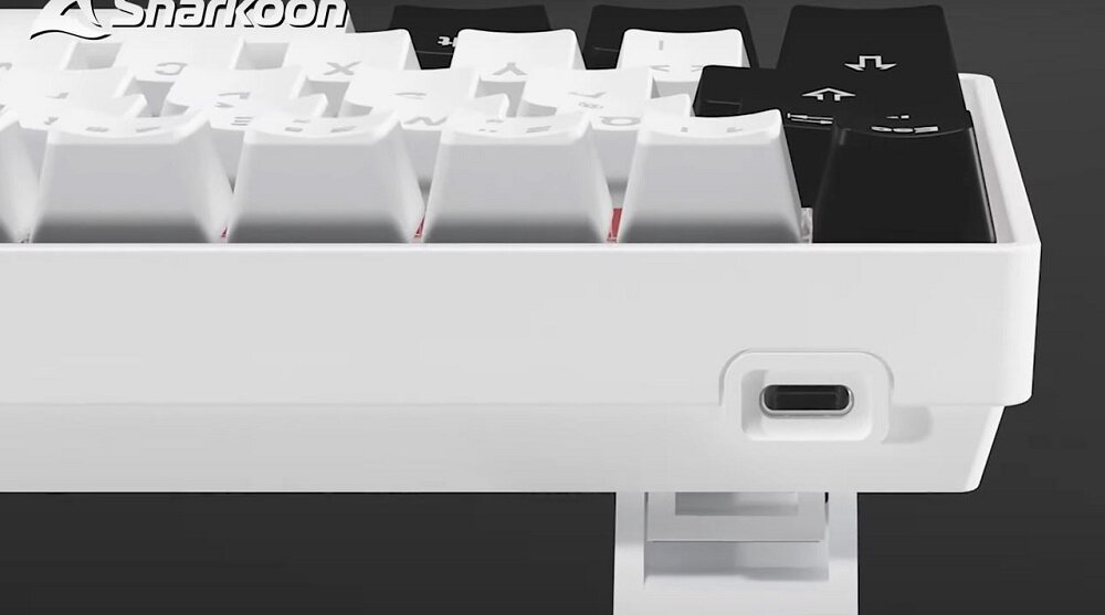 Klawiatura SHARKOON Skiller SGK50 S4 Kailh Blue - Przewodowa lacznosc 