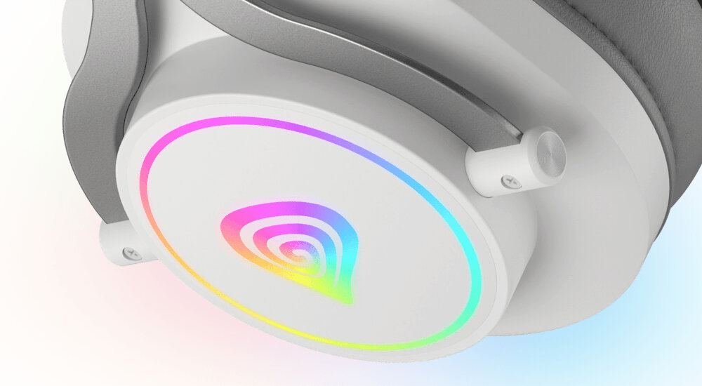 Słuchawki GENESIS Neon 750 RGB duże nauszniki