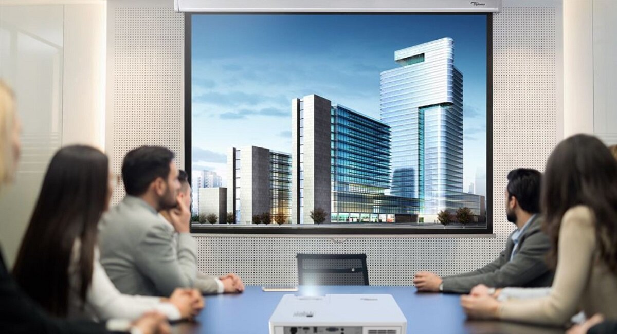 Projektor OPTOMA ZX300 Korekcja pionowa i funkcja 3D ready