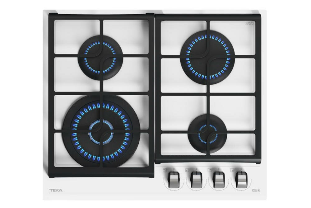 TEKA-GZC-64320-XBC-WH zabezpieczenie przeciwwypływowe gaz urządzenie płomień pokrętło palnik