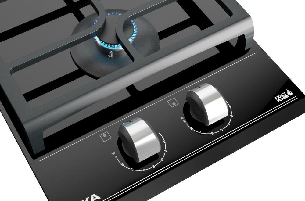 TEKA-GZC-32300-XBC-BK zabezpieczenie przeciwwypływowe gaz urządzenie płomień pokrętło palnik