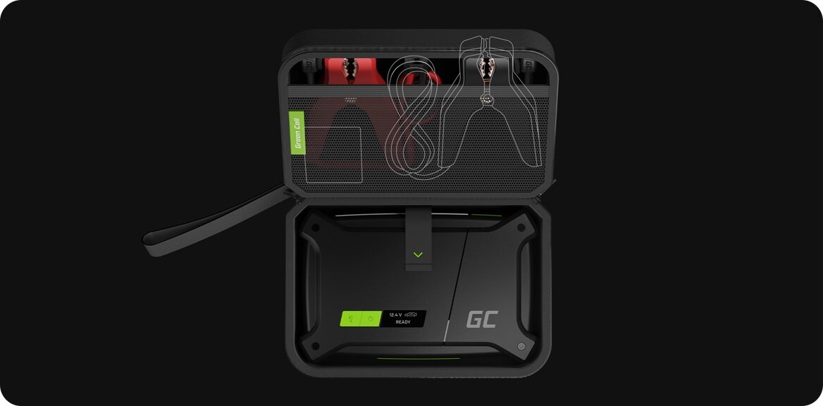 Powerbank GREEN CELL PowerBoost - Zestaw