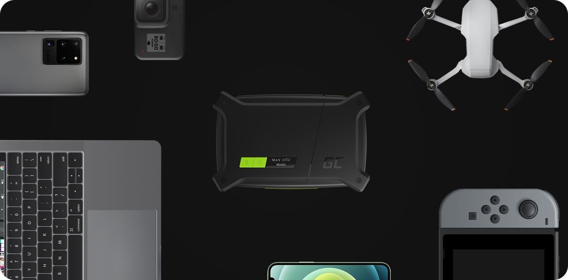 Powerbank GREEN CELL PowerBoost - Starter powerbank