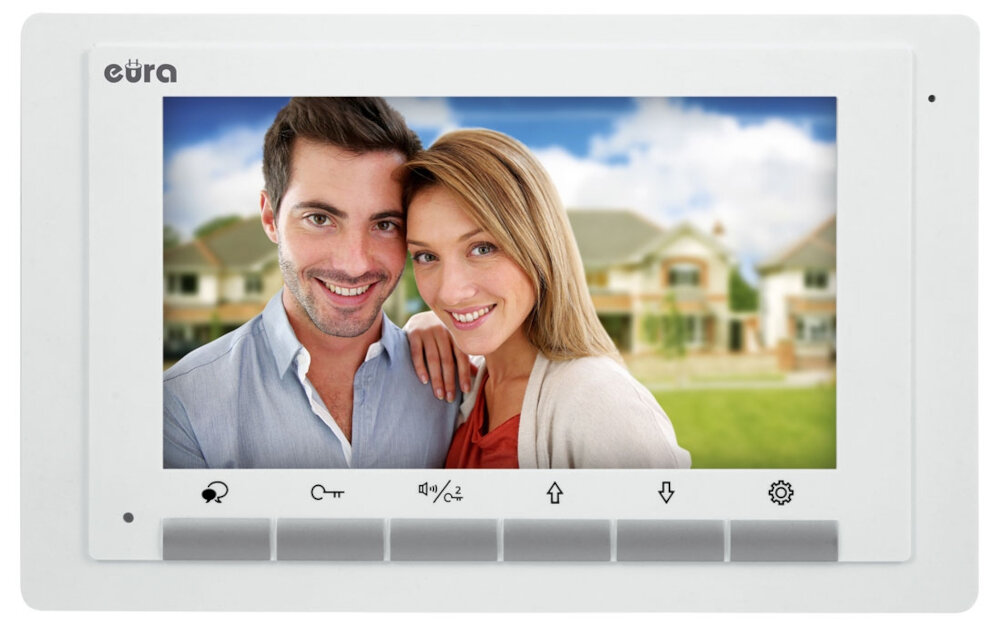 Zestaw wideodomofonowy EURA VDP-61A5 N Biały