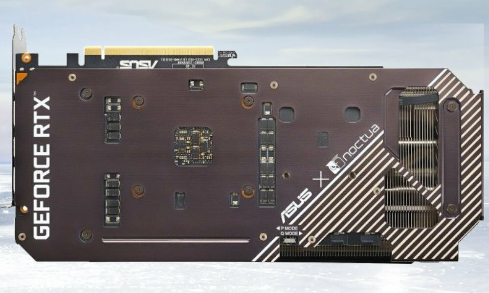 ASUS GeForce RTX 3070 Noctua OC Edition LHR 8GB tyl