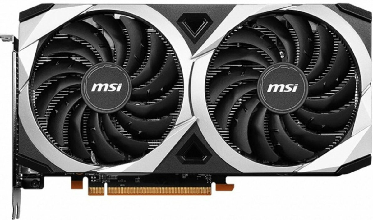 MSI Radeon RX 6600 XT front