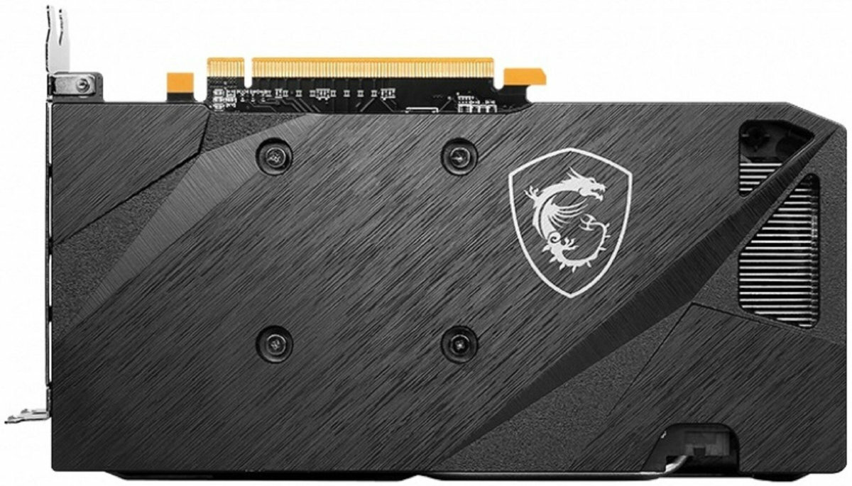 MSI Radeon RX 6600 XT back