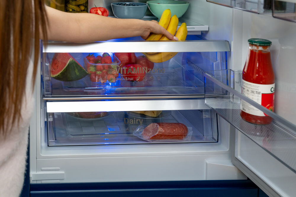 Lodówka GRUNDIG GKNI56930FN komora vitaminzone