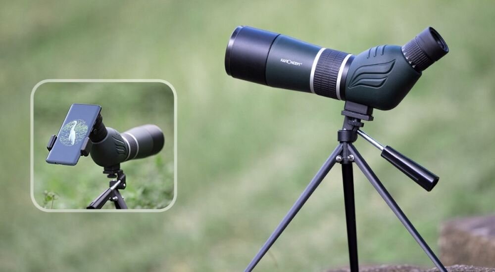 K&F Concept KF33.033 luneta obserwacyjna zoom 20-60x precyzyjne przybliżenie teren niebo