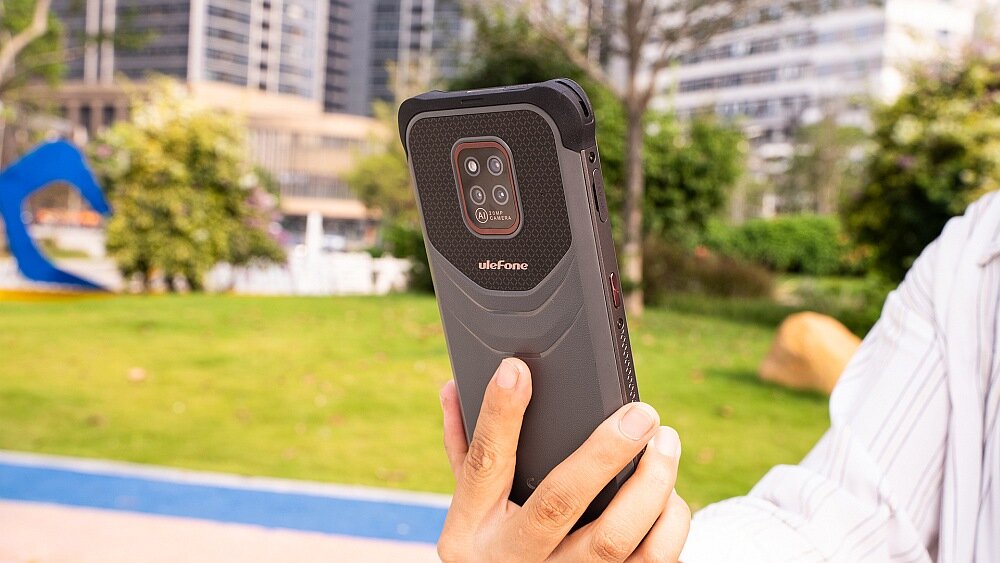 Smartfon ULEFONE Power Armor 14 ekran procesor ram pamięć bateria pojemność rozdzielczość aparat funkcje czytnik dane cechy zestaw