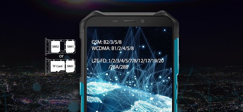 Smartfon ULEFONE Armor X9   ekran bateria wydajność aparat sterowanie pamięć ram procesor obudowa porty ładowanie muzyka głośniki dźwięk pojemność rozdzielczość opis dane zestaw 