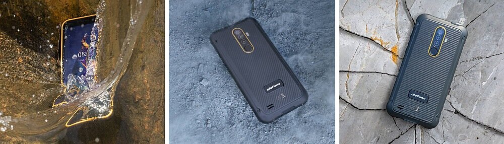 Smartfon ULEFONE Armor X8i  ekran bateria wydajność aparat sterowanie pamięć ram procesor obudowa porty ładowanie muzyka głośniki dźwięk pojemność rozdzielczość opis dane zestaw 