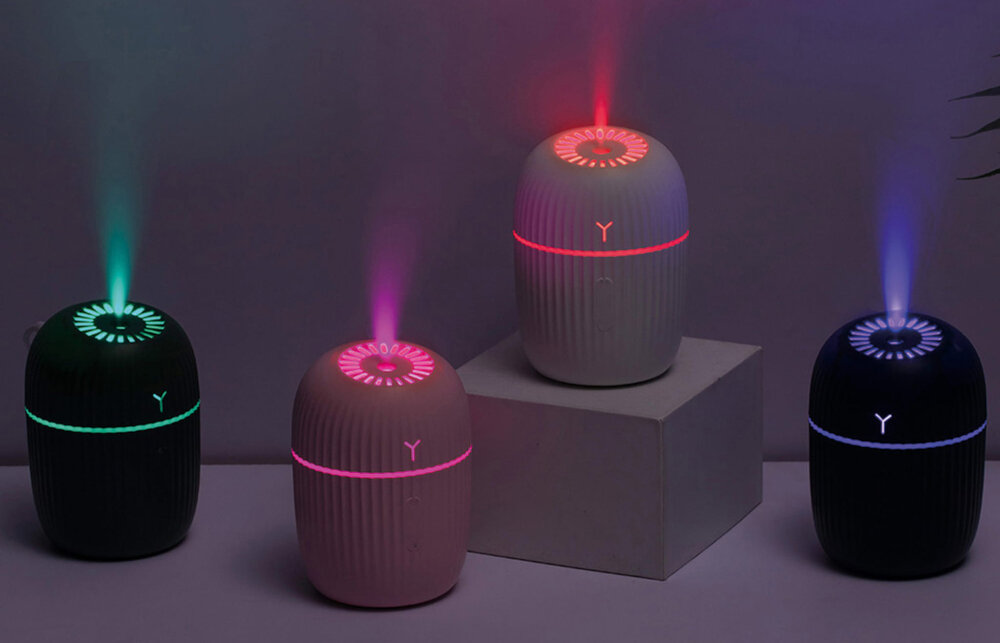 Nawilżacz PLATINET Hazy Biały pojemność wydajność poziom powierzchnia tryb pracy czas pracy cicha praca