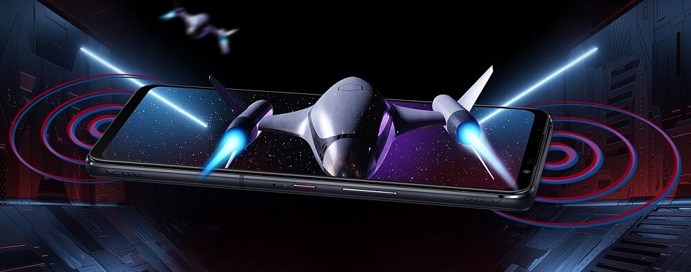 Smartfon ASUS ROG Phone 5s Pro ekran bateria wydajność aparat sterowanie pamięć ram procesor obudowa porty ładowanie muzyka głośniki dźwięk pojemność rozdzielczość opis dane zestaw chłodzenie