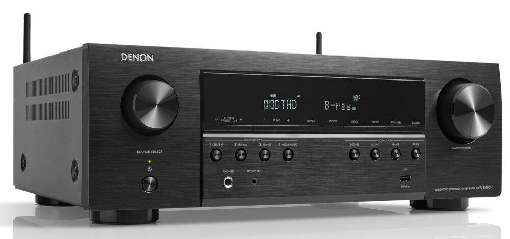 Amplituner DENON AVR-S660H - dźwięk