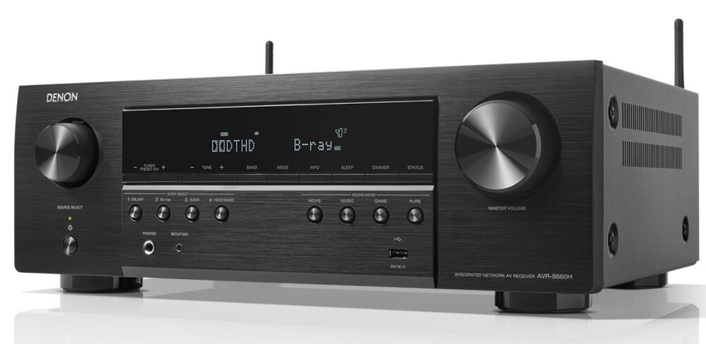 Amplituner DENON AVR-S660H - obsługa