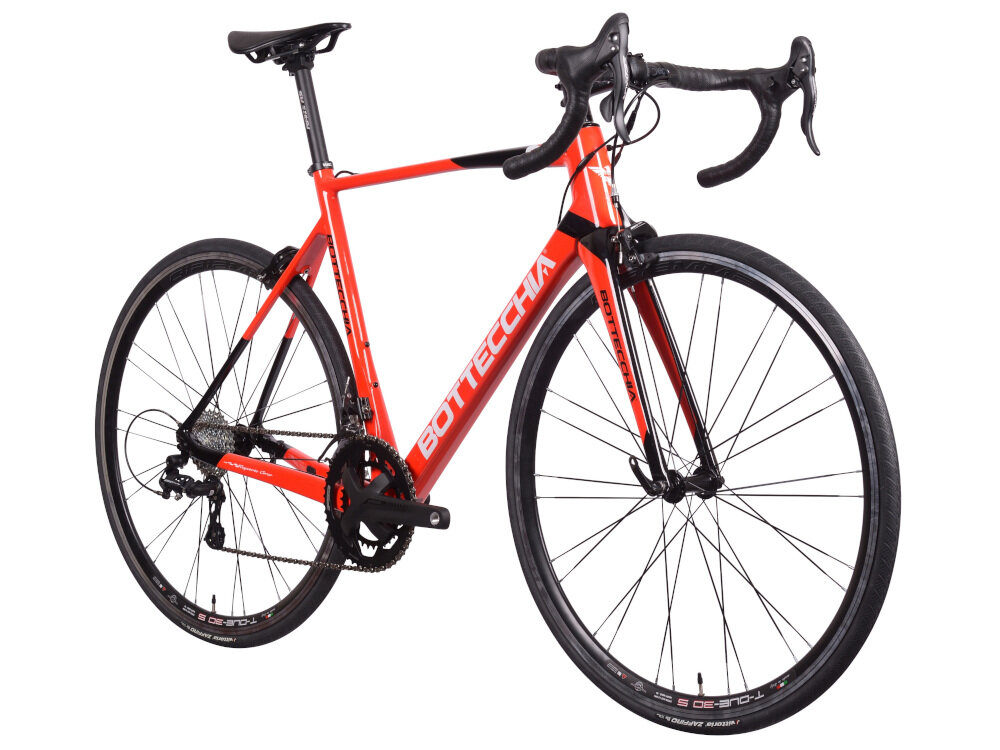 Rower szosowy BOTTECCHIA 8Avio Revolution M19 28 cali męski Czarno-czerwony w zestawie instrukcja obsługi i montażu karta gwarancyjna