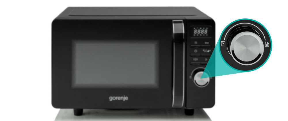 Kuchenka mikrofalowa GORENJE MO20S4BC sterowanie elektroniczne