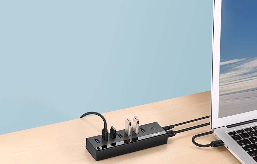 Hub UGREEN US219 USB 3.2 Gen. 1, Aktywny opis