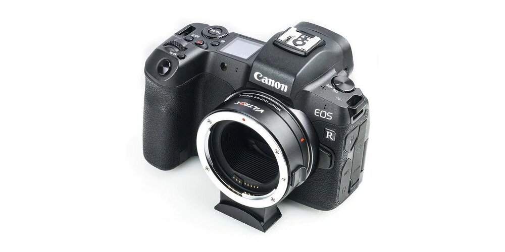 Adapter VILTROX EF-EOS R ogniskowa przysłona ostrość pierścienie optyka soczewki powłoki montaż bagnet światło jasność zoom filtry waga
