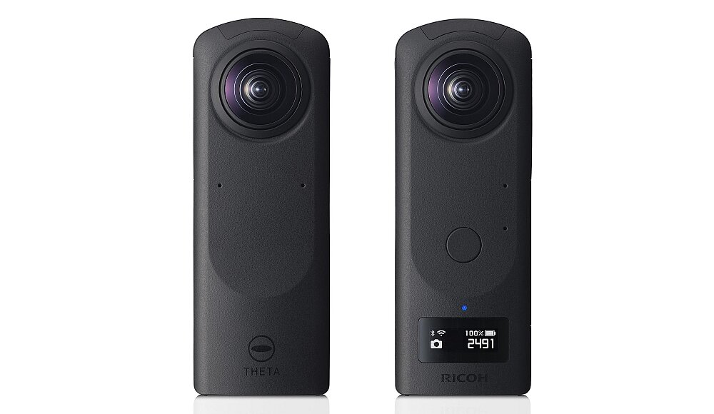 Kamera sportowa RICOH Theta Z1 zasilanie ostrość filmy nagrywanie obudowa rozdzielczość AF zdjęcia matryca obiektyw