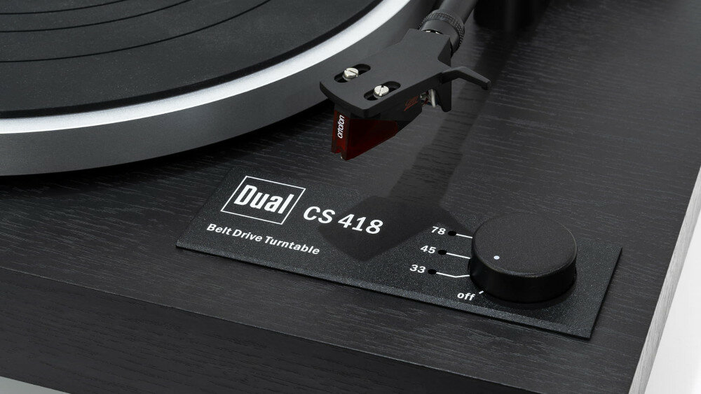 Gramofon DUAL CS 418 - napęd